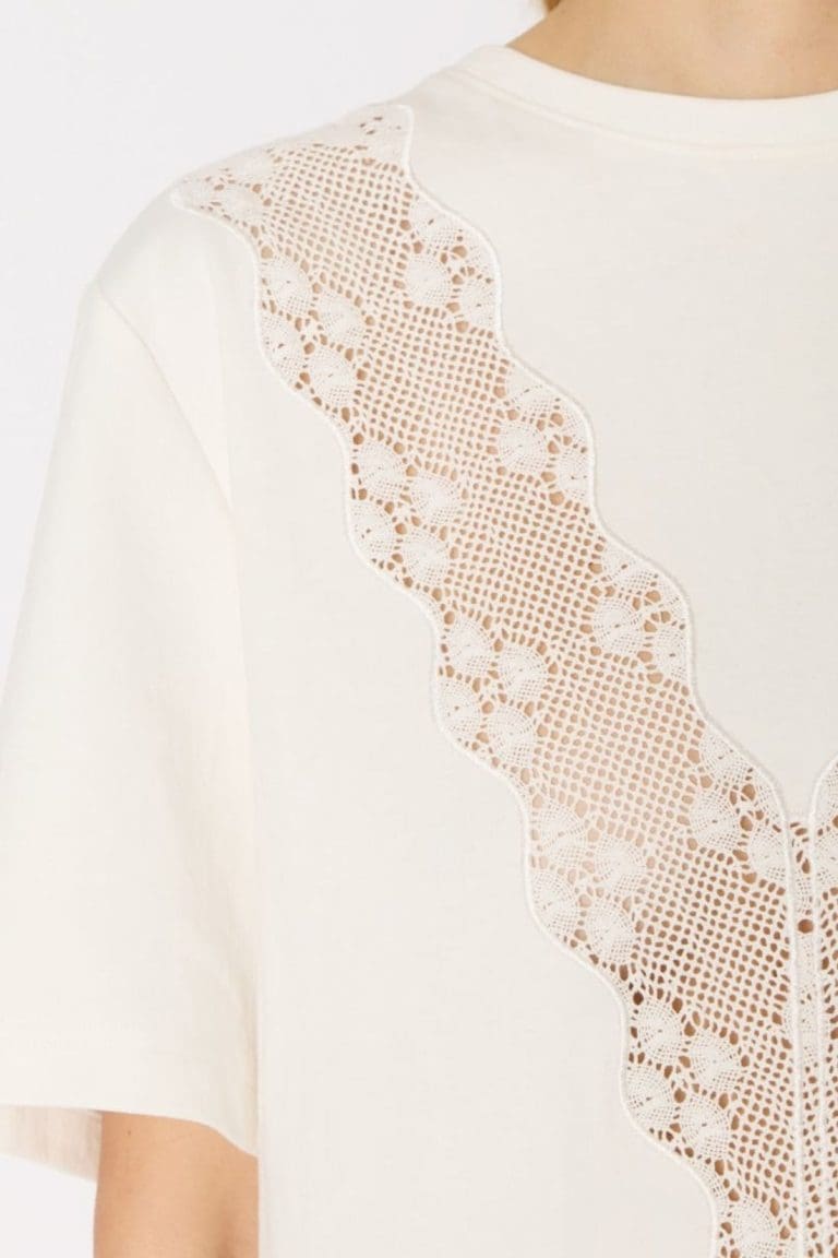 tshirt tacha e26 blanc Berenice