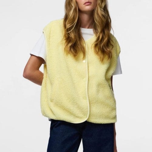 veste pckatty jaune Pieces