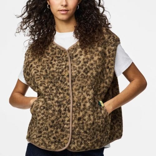 veste pckatty léopard Pieces