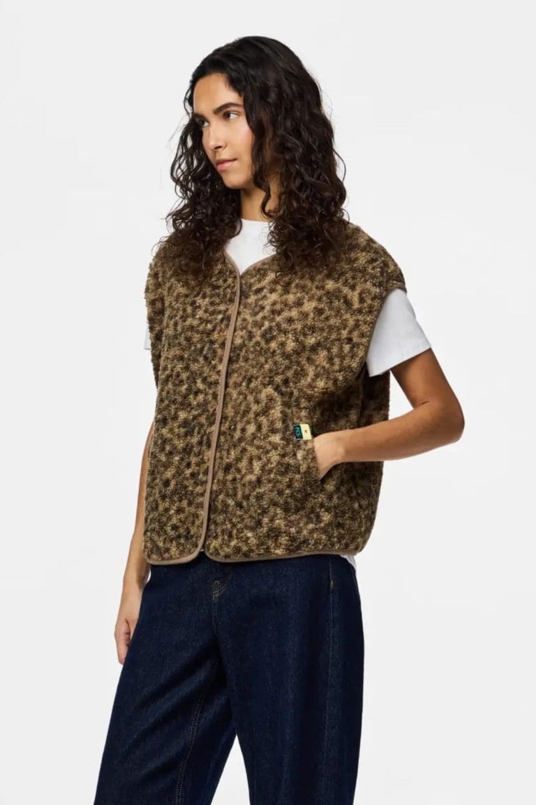 veste pckatty e26 léopard pieces