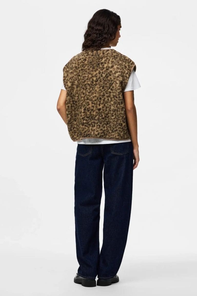 veste pckatty e26 léopard pieces