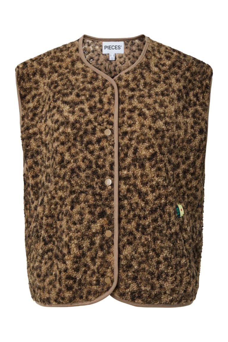 veste pckatty e26 léopard pieces