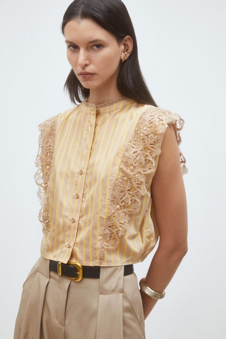 blouse lazur e26 camel suncoo