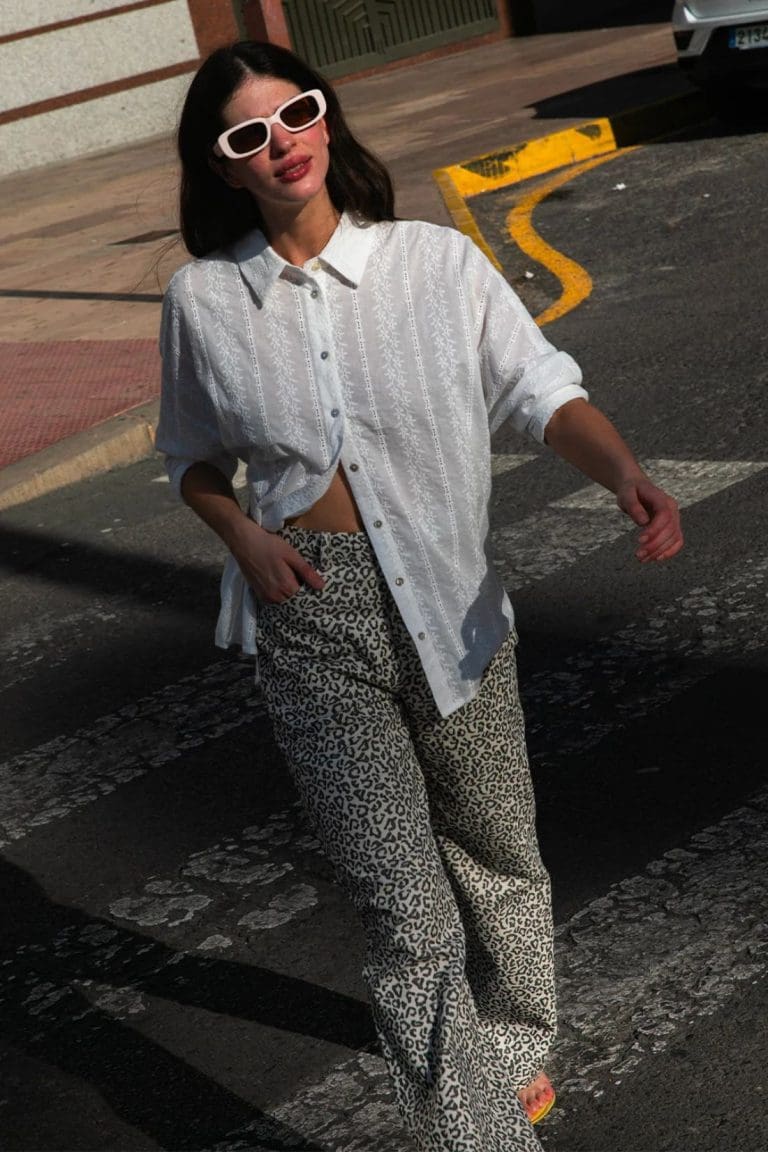 chemise cally e26 blanc Laureplusmax