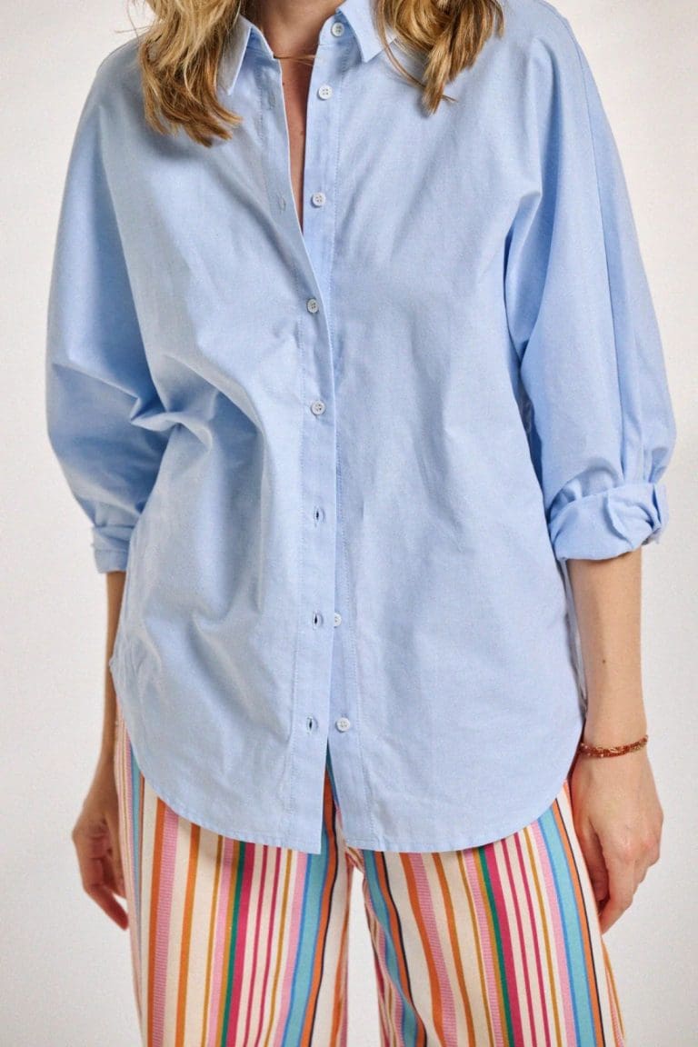chemise cally e26 bleu Laureplusmax