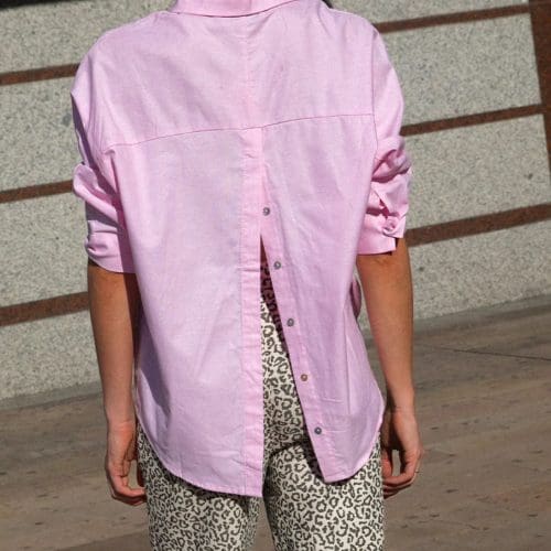 chemise cally e26 rose Laureplusmax