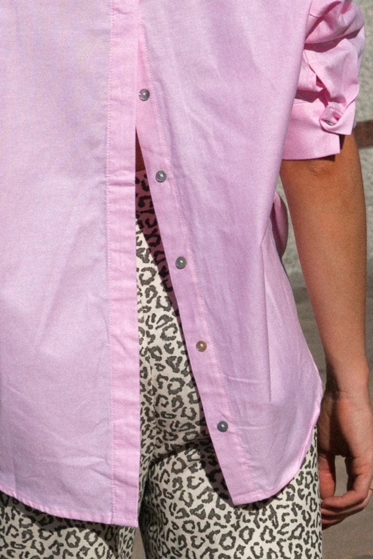 chemise cally e26 rose Laureplusmax