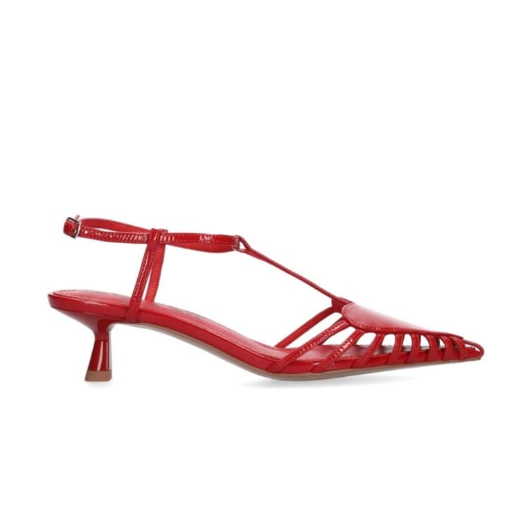 escarpin 678z21 rouge Bibi Lou