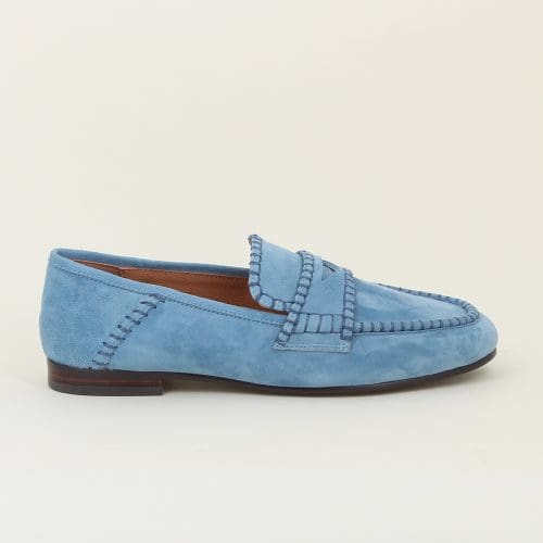 mocassin 541z30 bleu Bibi Lou
