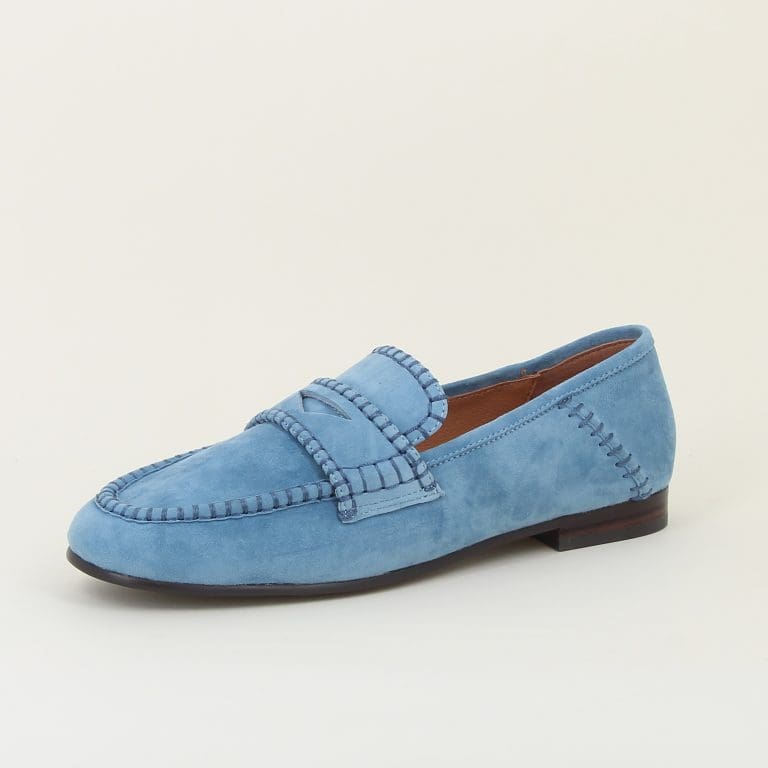 mocassin 541z30 bleu Bibi Lou