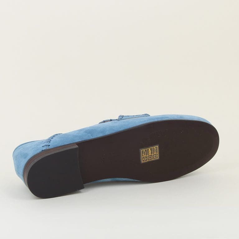 mocassin 541z30 bleu Bibi Lou
