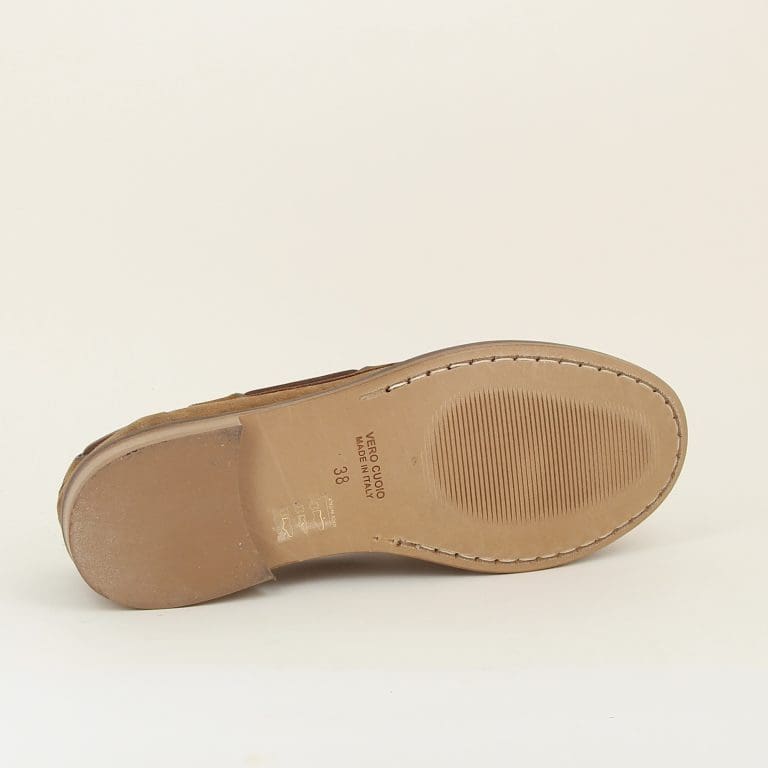 mocassin fe851 camel Julie Dee
