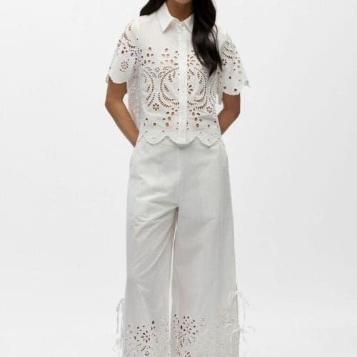 pantalon objelena e2 blanc object