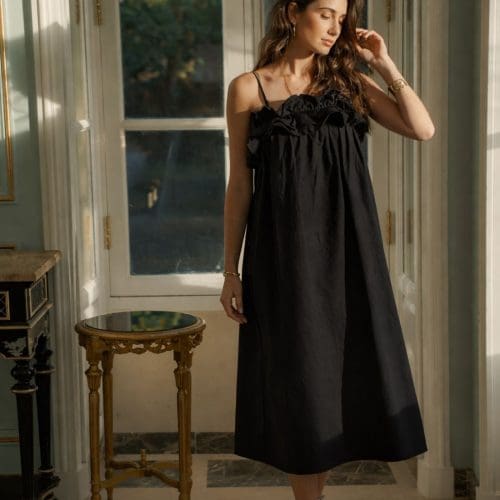 robe lea e26 noir see u soon