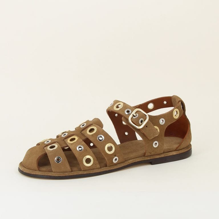 sandale jenny camel Maison Toufet