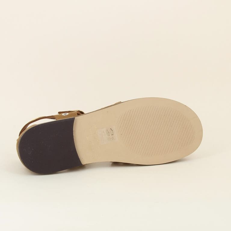 sandale jenny camel Maison Toufet