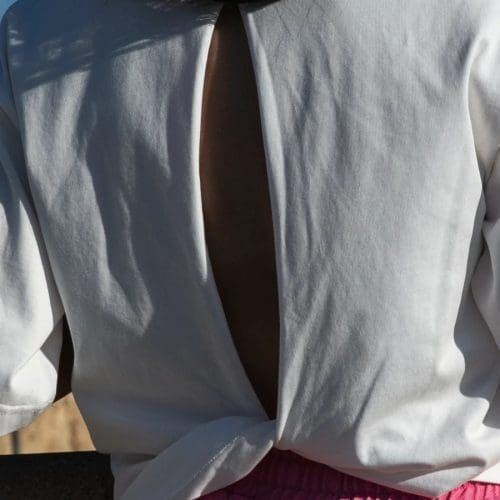 tshirt tilly e26 blanc Laureplusmax