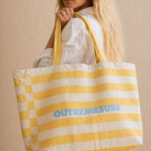 cabas outremesure jaune outremesure