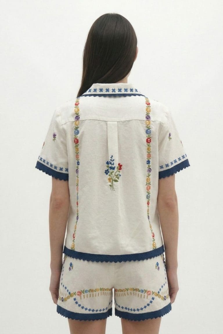 chemise castelli e26 blanc Berenice