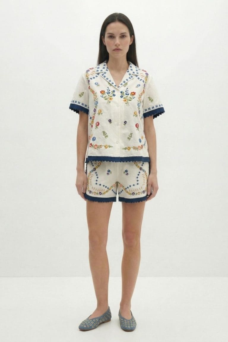 chemise castelli e26 blanc Berenice
