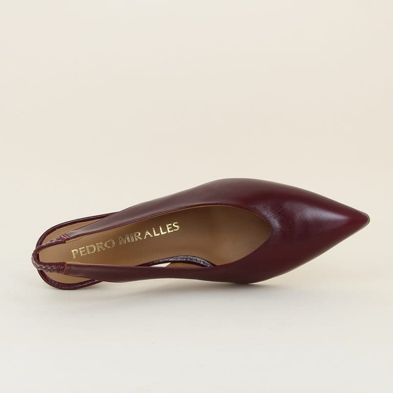 escarpin 18644 bordeaux pedro mirales