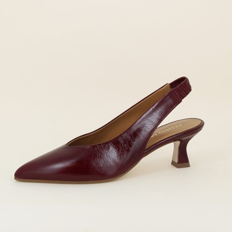 escarpin 18644 bordeaux pedro mirales