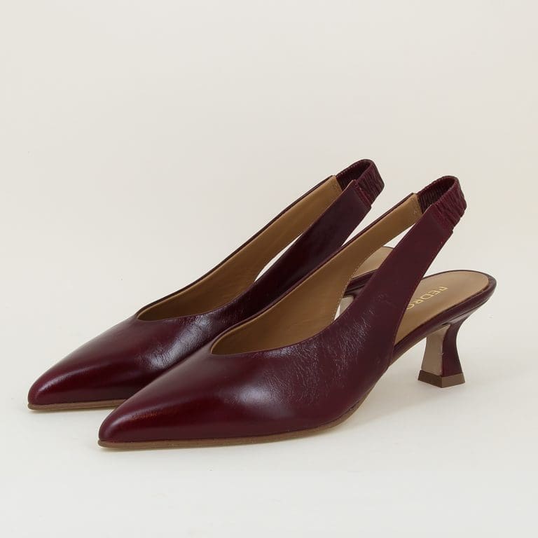 escarpin 18644 bordeaux pedro mirales