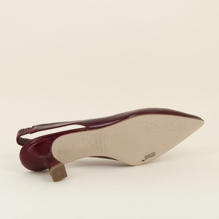 escarpin 18644 bordeaux pedro mirales