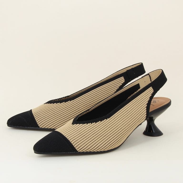 escarpin 76535 beige Miss Elastic