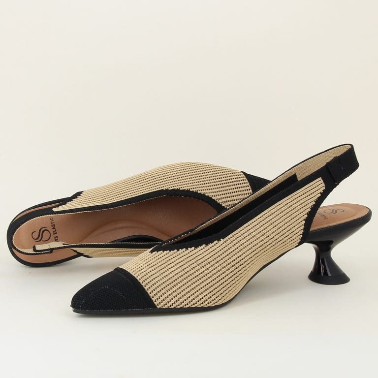escarpin 76535 beige Miss Elastic