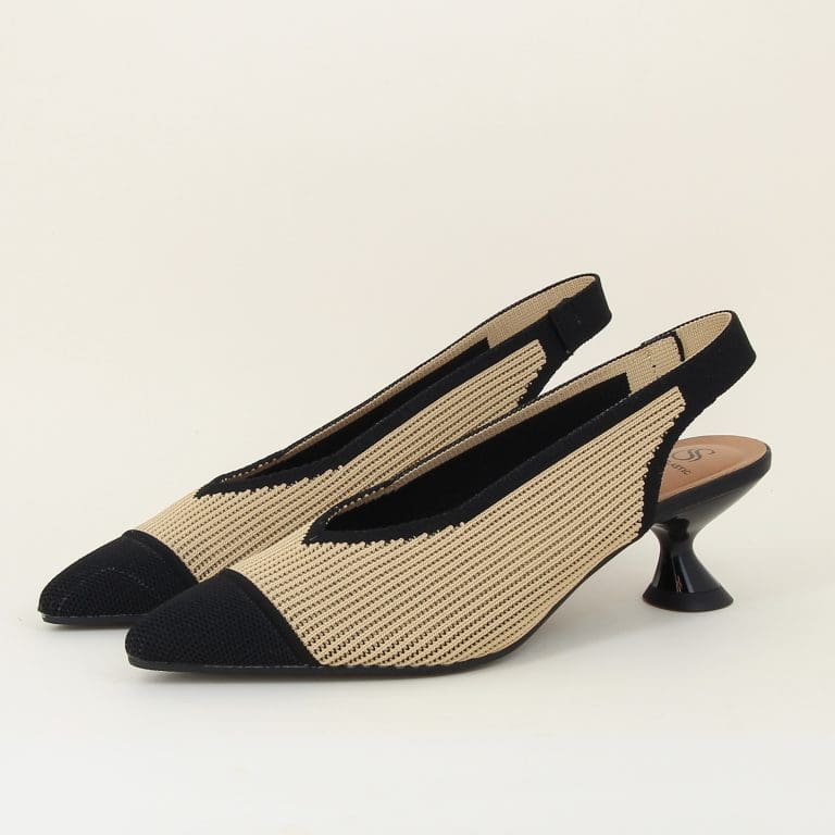 escarpin 76535 beige Miss Elastic