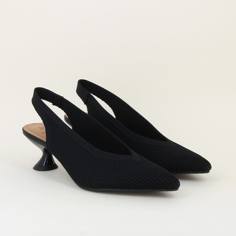 escarpin 76626 noir Miss Elastic