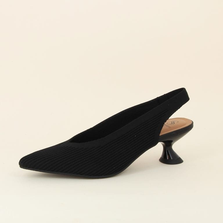 escarpin 76626 noir Miss Elastic