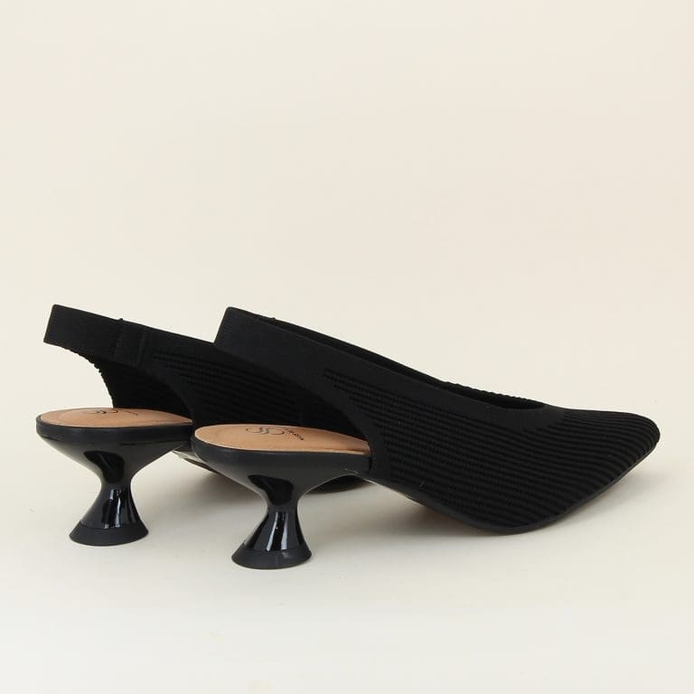escarpin 76626 noir Miss Elastic