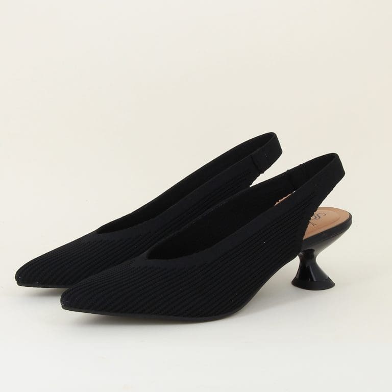 escarpin 76626 noir Miss Elastic