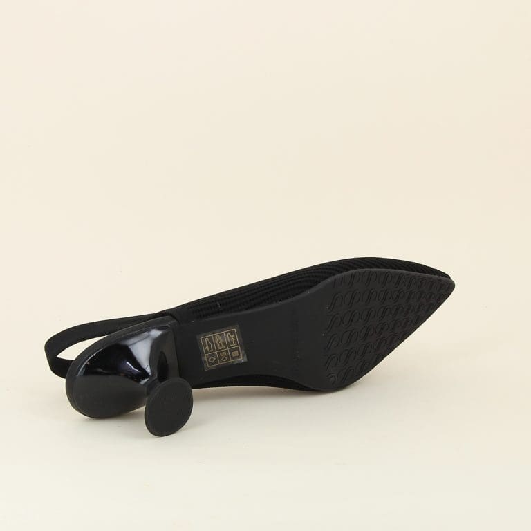 escarpin 76626 noir Miss Elastic