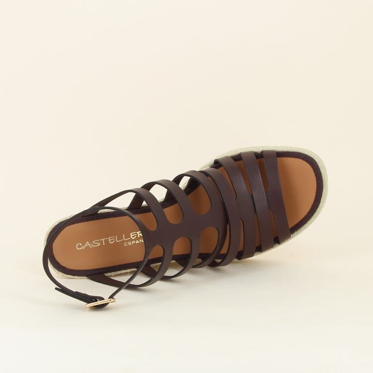 espadrille 75 252 96 marron Casteller