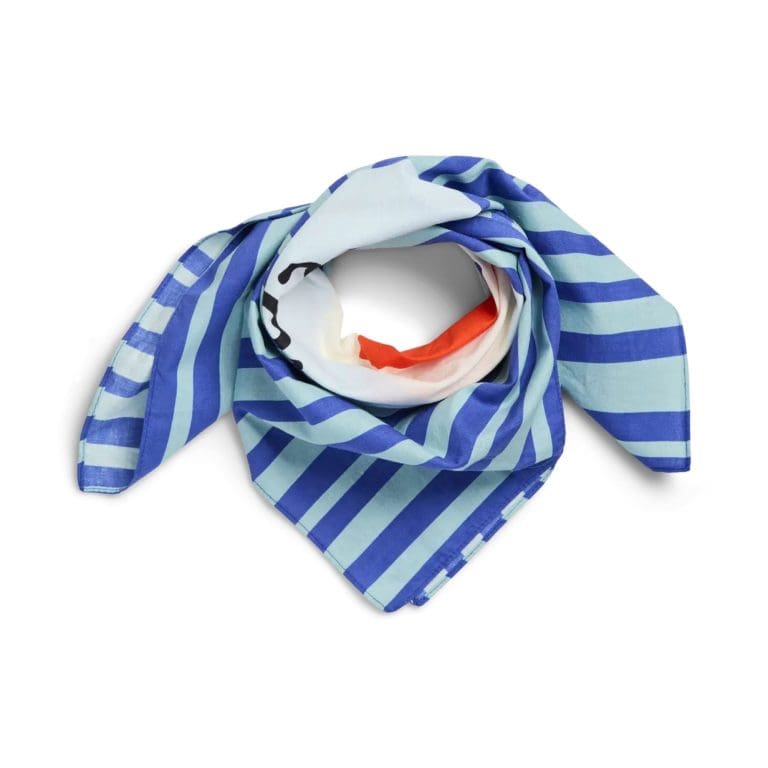 foulard pcjolanda sq bleu Pieces