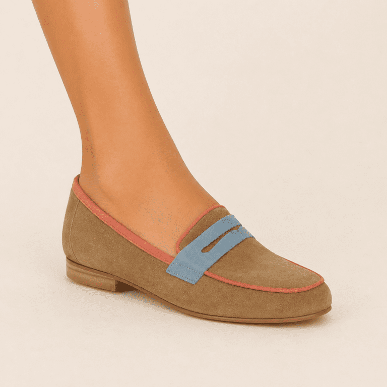 mocassin 8425 e26 camel Belang