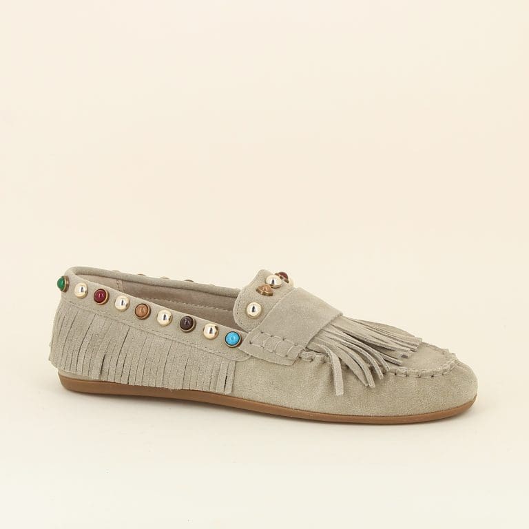 mocassin e29015 e26 beige Inuovo