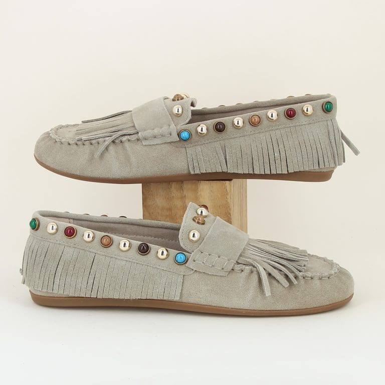mocassin e29015 e26 beige Inuovo