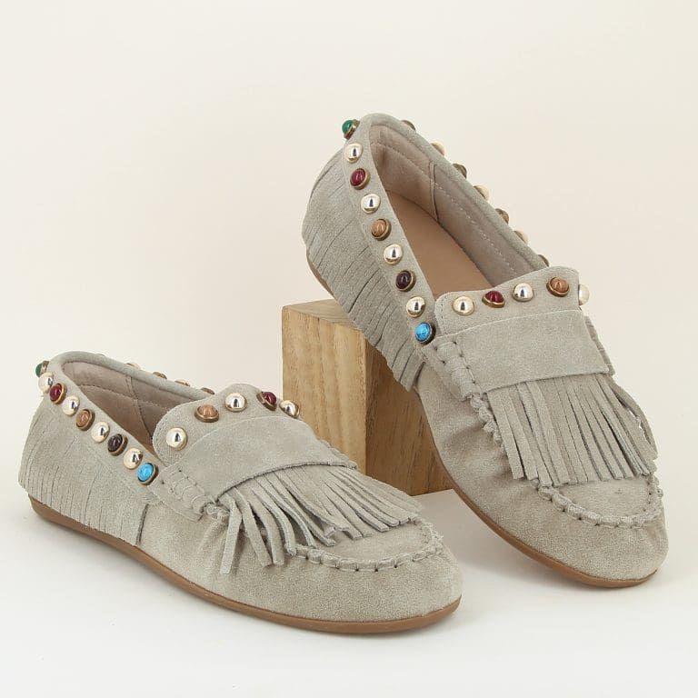 mocassin e29015 e26 beige Inuovo