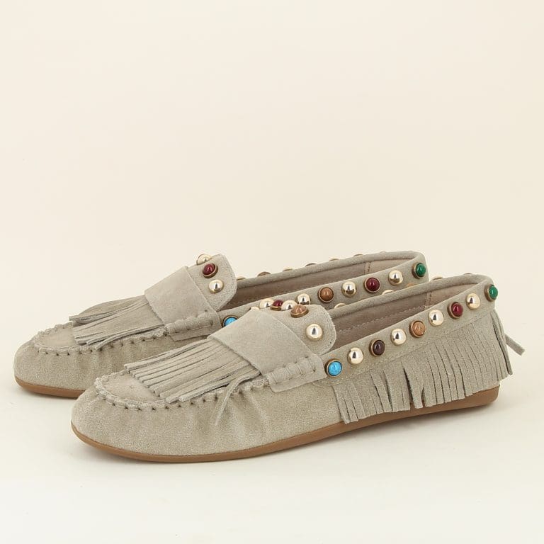 mocassin e29015 e26 beige Inuovo
