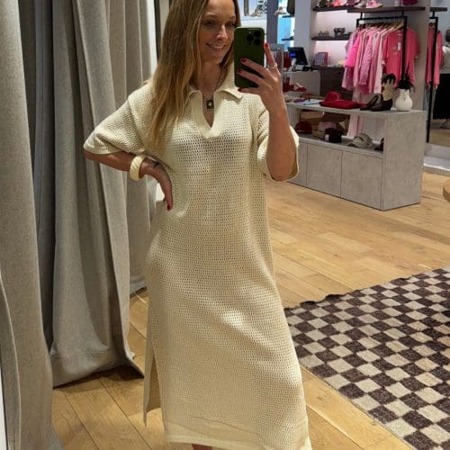 robe carpediem e26 beige Rue Mazarine