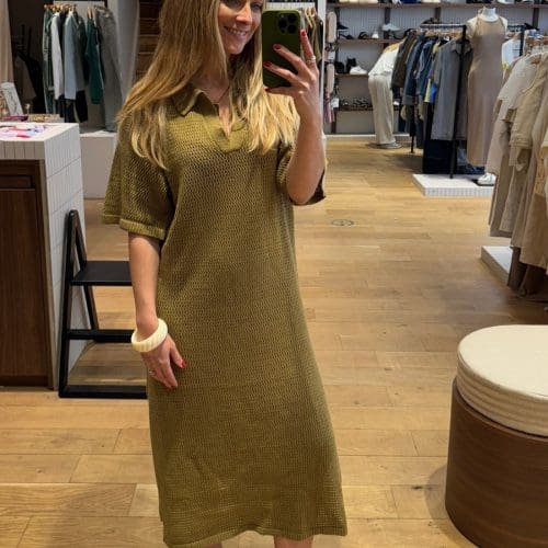robe carpediem e26 kaki Rue Mazarine