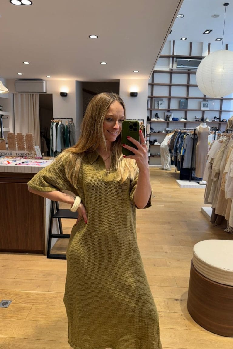 robe carpediem e26 kaki Rue Mazarine