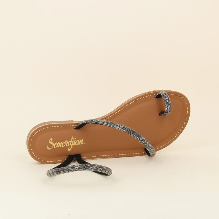 sandale 4153 noir Semerdjian