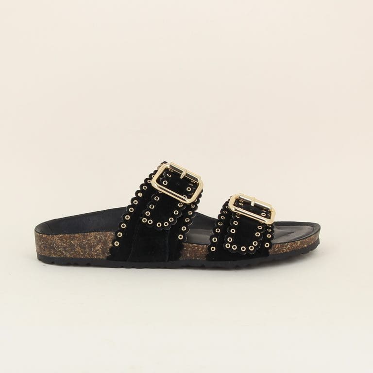 sandale arianna e26 noir Semerdjian