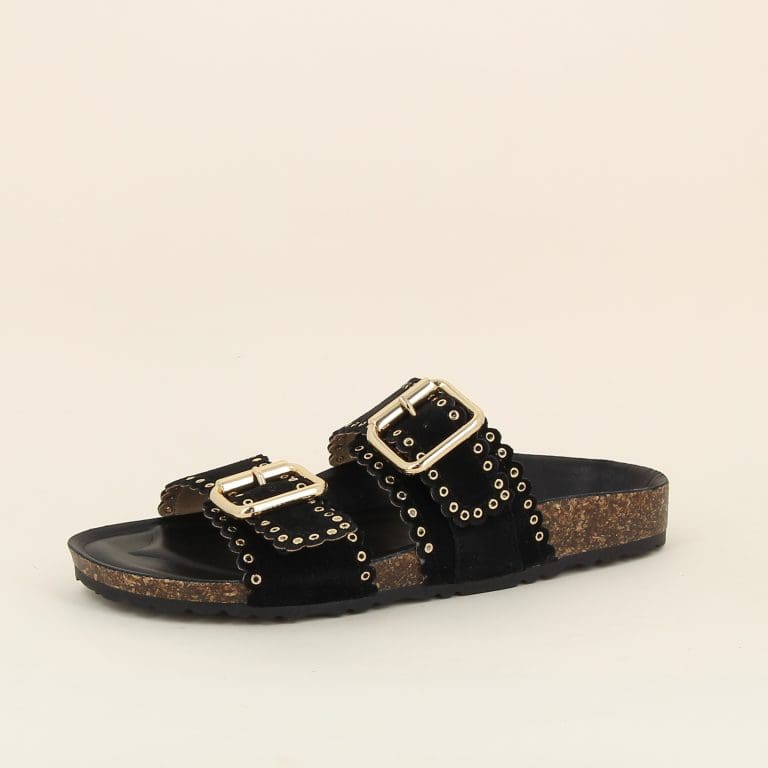sandale arianna e26 noir Semerdjian