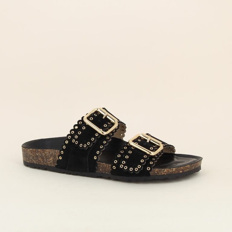 sandale arianna e26 noir Semerdjian